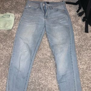 Banana Republic light wash blue jeans